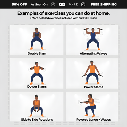 BattleFlex Cordless Battle Ropes™